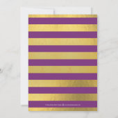 Kleine Confetti EDITABLE COLOR Graduparty Kaart (Achterkant)