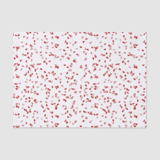 kleine confettihartjes tissuepapier (Voorkant)