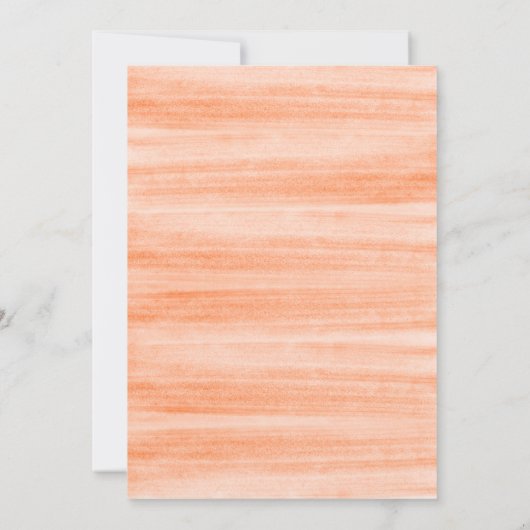 Kleine conker hart waterverf baby shower aankondiging (Achterkant)