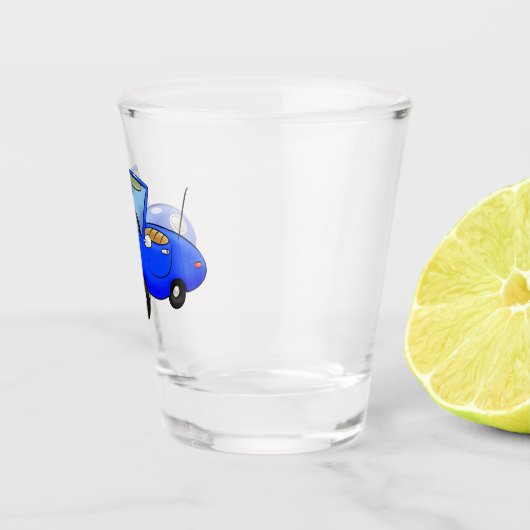 Kleine converteerbaar shot glas (Rechts)