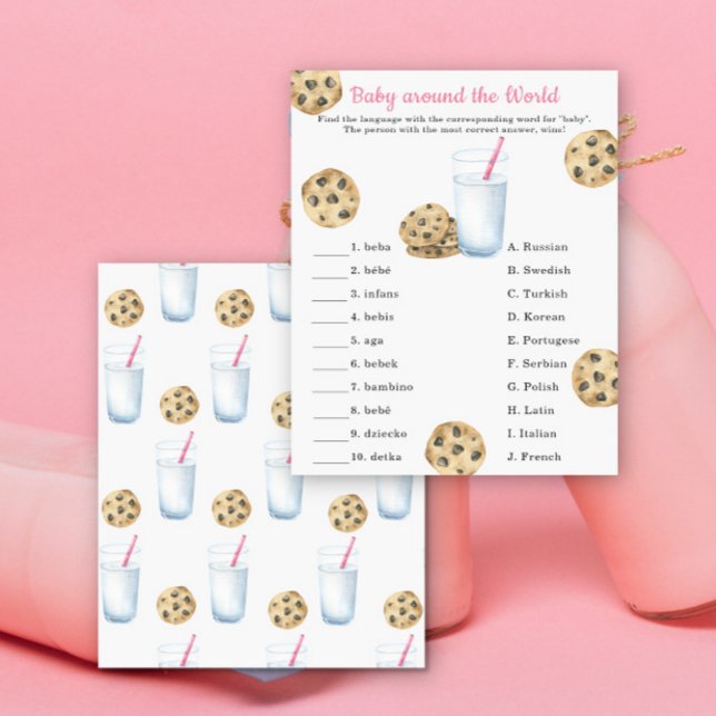 Kleine Cookie - Baby rond de wereld spel (Creator heeft geüpload)