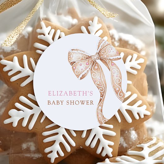 Kleine Cookie Baby shower Stickers