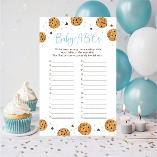 Kleine Cookie Blue Boy Baby ABCs Douchespel