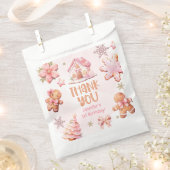 Kleine Cookie Kerstmis Verjaardag Dank u Bedankzakje (Geknipt)