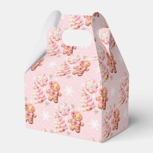 Kleine Cookie Oh wat een leuke kerstverjaardag Bedankdoosjes (Achterkant)