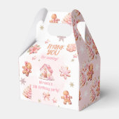 Kleine Cookie Oh wat een leuke kerstverjaardag Bedankdoosjes (Voorkant Zijde)