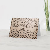 Kleine Corey's laboratorium Sharpie tekening verja Kaart (Voorkant)