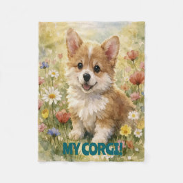 Kleine Corgi Persoonlijke Deken