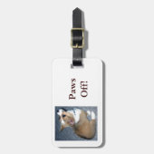Kleine Corgi Puppy Hondenuitrusting Bagagelabel (Voorkant verticaal)