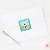 Kleine Cottage Sticker (Envelop)