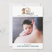 Kleine Cowboy | Aankondiging van een tweeledige ge (Voorkant)