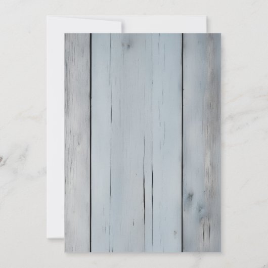 Kleine Cowboy Baby shower Kaart (Achterkant)