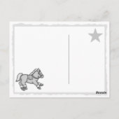 Kleine cowboy bedankt! Kaart (Achterkant)