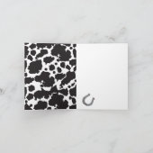  kleine cowboy Dank je kaart (Binnen)