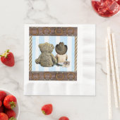Kleine Cowboy en Teddy Bear Party Servet (Insitu)