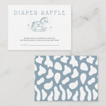 Kleine Cowboy Jongen Baby Shower Luier Raffle