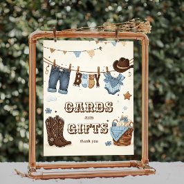 Kleine cowboy Kaarten en geschenken boek poster