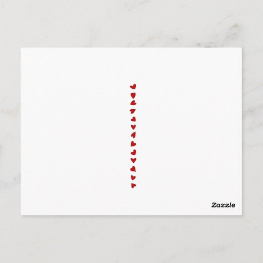  kleine cowboy met Pistolen Valentijn Briefkaart (Achterkant)