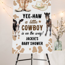 Kleine Cowboy Rodeo Baby shower
