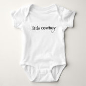 Kleine Cowboy Romper (Voorkant)