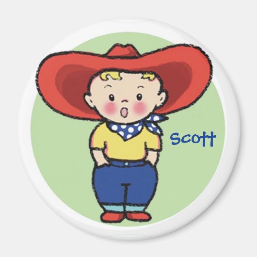 Kleine Cowboy - Speaking Magnet (Voorkant)