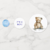 Kleine Cowboy thema Baby shower Confetti (Voorkanten)