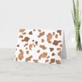 Kleine Cowboy verjaardagsfeestje Dank u Bedankkaart (Achterkant)