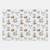 Kleine cowboy Western Inpakpapier Vel (Voorkant)