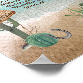 Kleine Cowboy Westerne Douche Late Night Luiers Poster (Hoek)