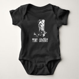Kleine cowboylaarzen romper