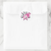Kleine Cowgirl 2e Birthay Sticker (Tas)