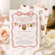 Kleine Cowgirl Baby Shower