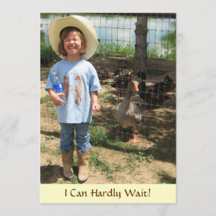 Kleine Cowgirl en Veathered Friends - Birthday Kaart