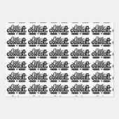 Kleine Cowgirl Inpakpapier Vel (Voorkant 3)