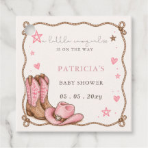 Kleine Cowgirl Is Op Komst Meisje Baby Shower