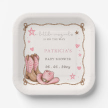 Kleine Cowgirl Is Op Weg Meisje Baby Shower