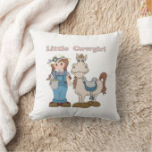 Kleine Cowgirl Kussen (Deken)