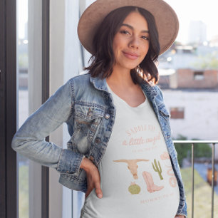 Kleine cowgirl mama om te zijn t-shirt