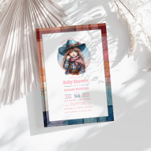 Kleine Cowgirl Westerse Babyborrel