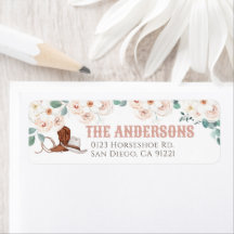 Kleine Cowgirl Westerse Bloemen Meisje Retouradres