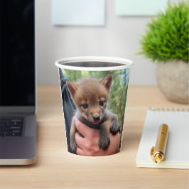 Kleine Coyote Papieren Bekers