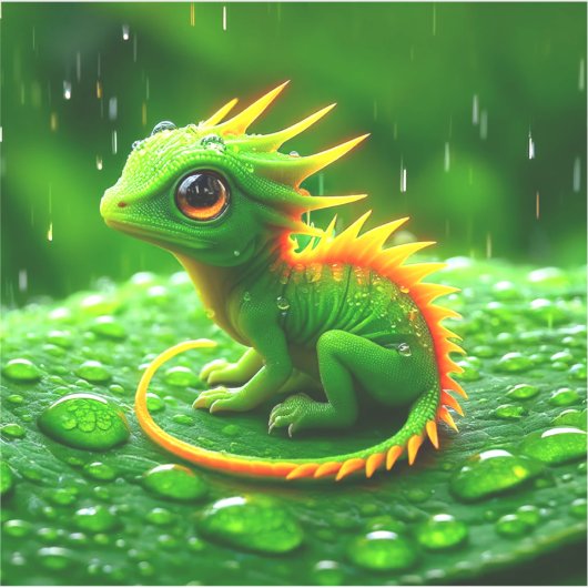 Kleine creatie sticker (Voorkant)