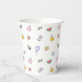 Kleine creaties in de kliniek - Kinderen op zaterd Papieren Bekers (Links)