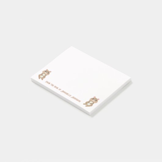 Kleine Critters Hamsters Post-it® Notes (Schuin)