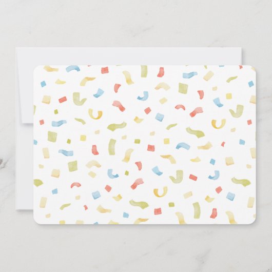 Kleine Cupcake Meisje 1e Verjaardag Foto Kaart (Achterkant)