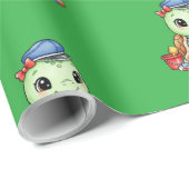 Kleine Cute Schildpad Cadeaupapier (Rol Hoek)