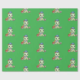 Kleine Cute Schildpad Cadeaupapier
