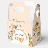 Kleine cutie 1e verjaardagsfeestje bedankdoosjes (Geopend)