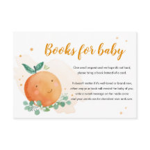 Kleine Cutie Breng een Oranje Baby shower met een