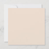 Kleine Cutie Citrus Botanische Baby shower Kaart (Achterkant)